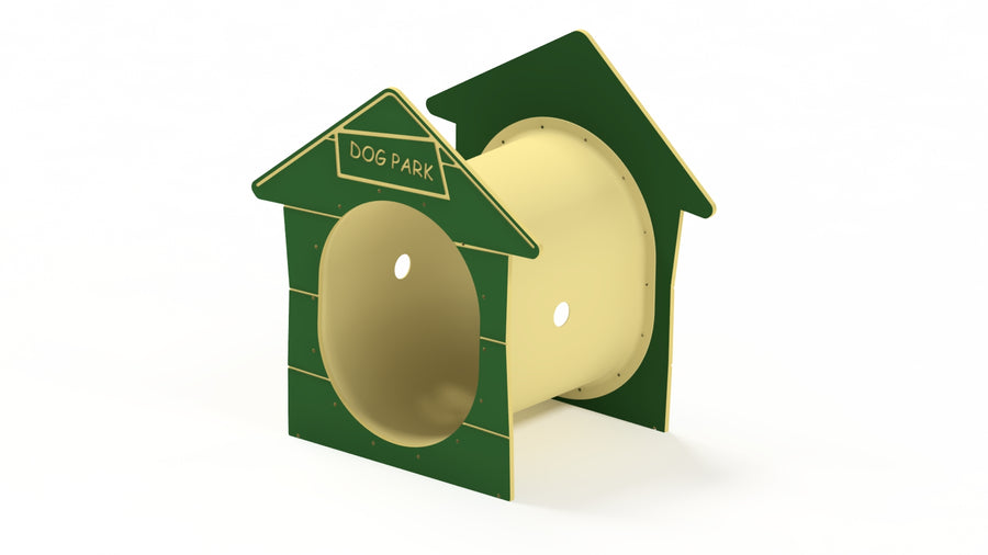 Dog Park Agility Tube, Dog House Design