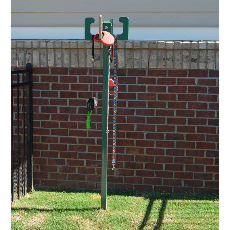 Dog Park Leash Hitching Post