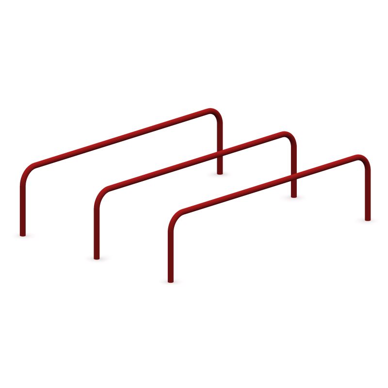 Outdoor Fitness Hurdles