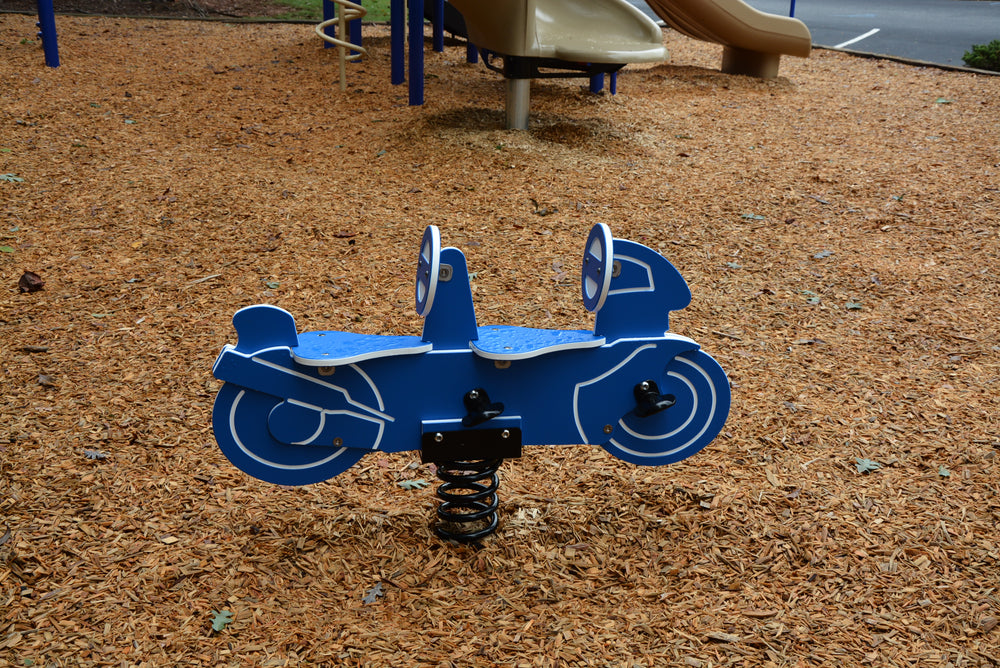 Motorcycle Playground Spring Rider, 2-Seat