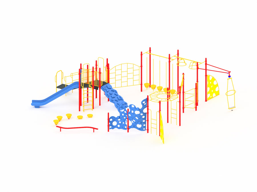 Sky Walker Commercial Play Structure, Ages 5-12
