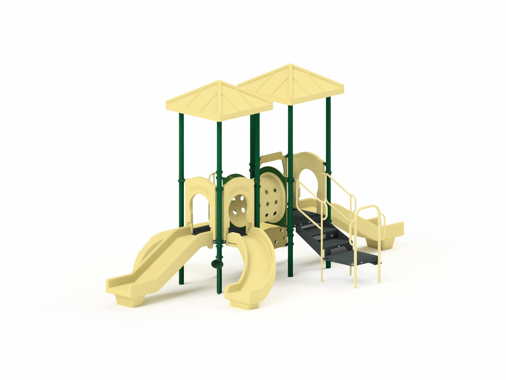 Flat Rock Preschool Play Structure, Ages 2-5