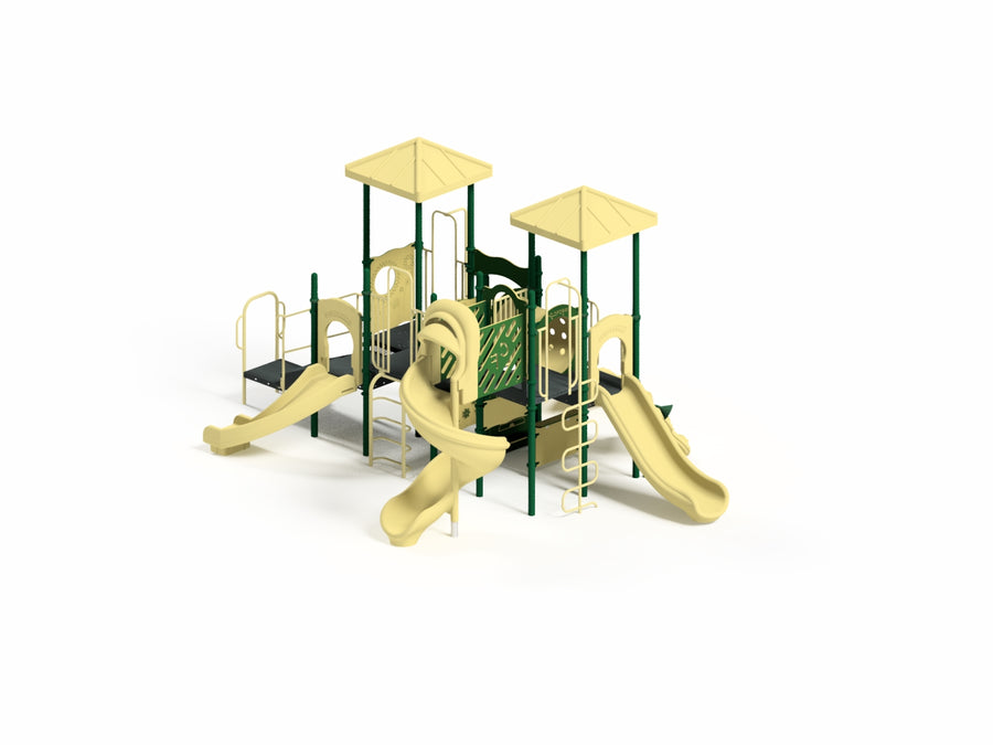 Fun Factory Commercial Play Structure, Ages 2-12