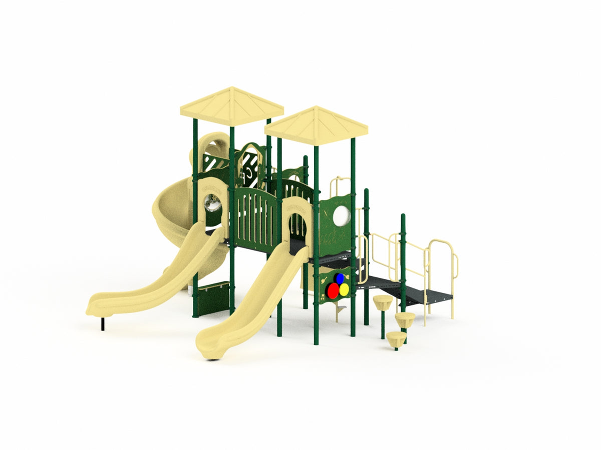 Commercial Play Structure, Ages 2-12 (Model 35654)