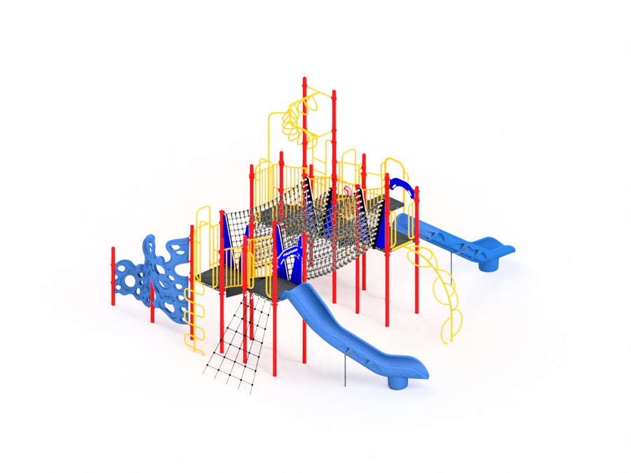 Commercial Play Structure, Ages 5-12 (Model 35657)