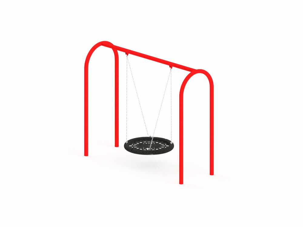 Commercial Bird Nest Swing Set, 1 Bay
