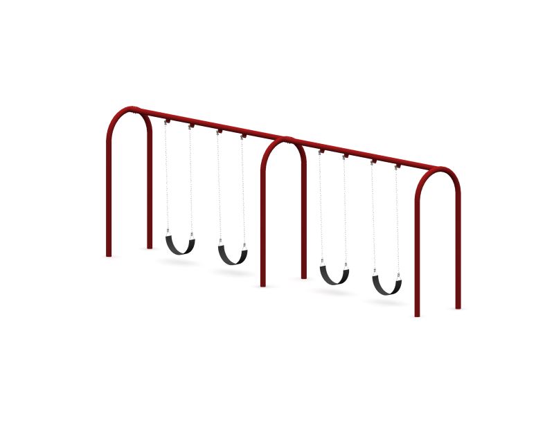 Commercial Arch Swing Set, 2 Bay
