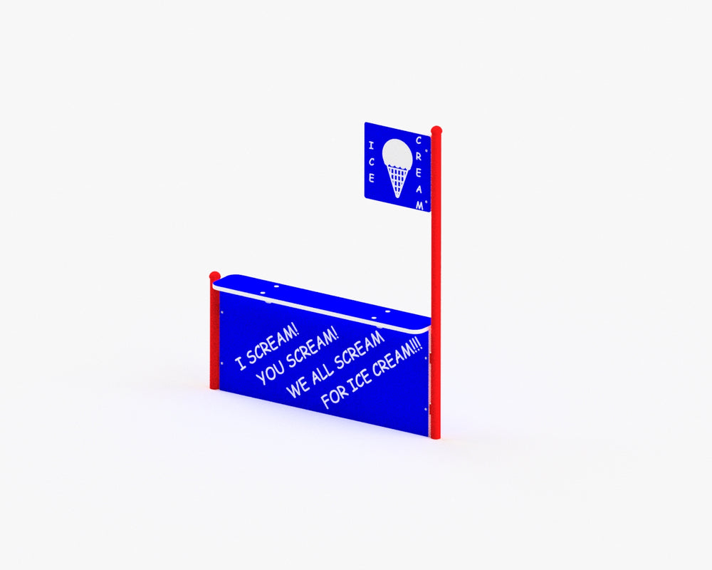 Ice Cream Shop Trike Track Play Stand
