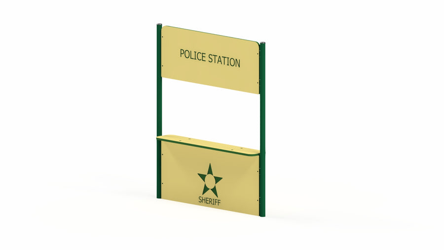Police Station Trike Track Play Stand