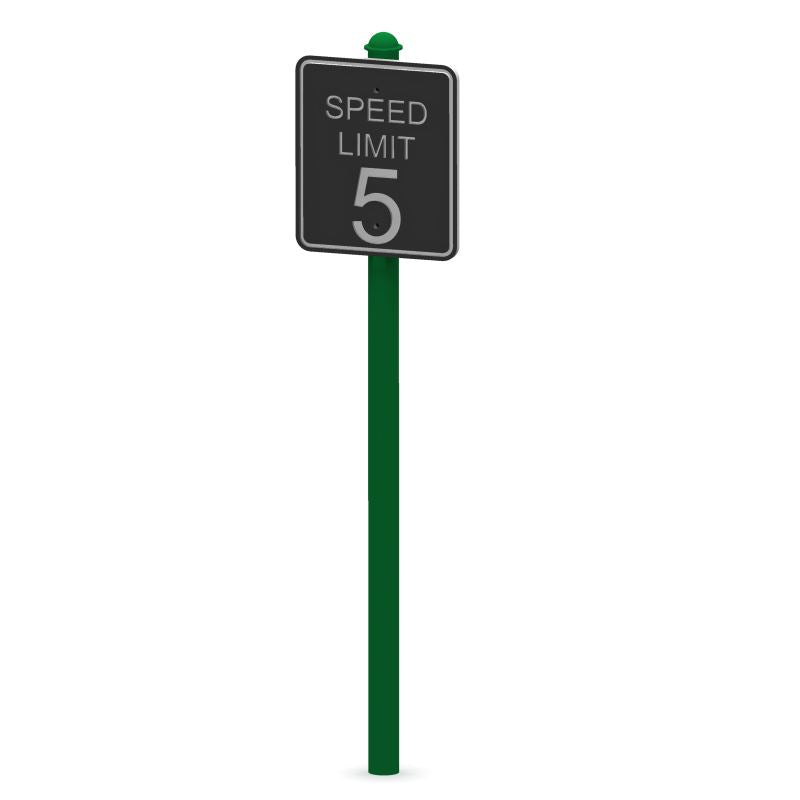 Trike Track Speed Limit Sign