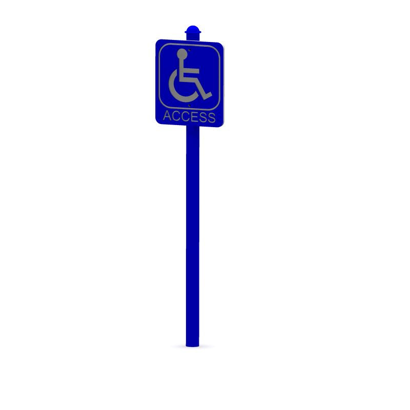 Trike Track Handicapped Sign