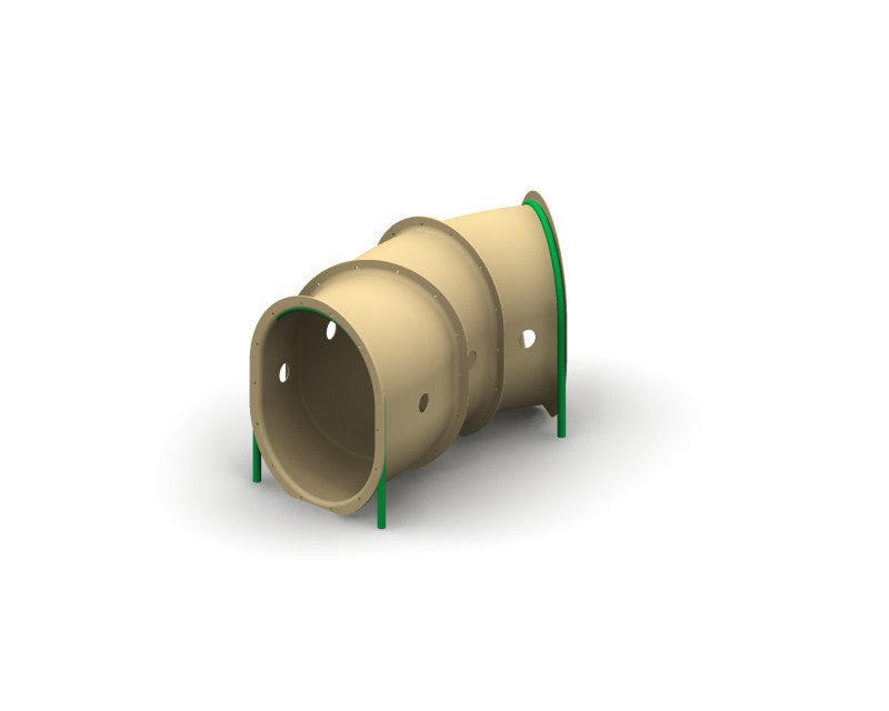 Curved Playground Crawl Tube, Direct Bury