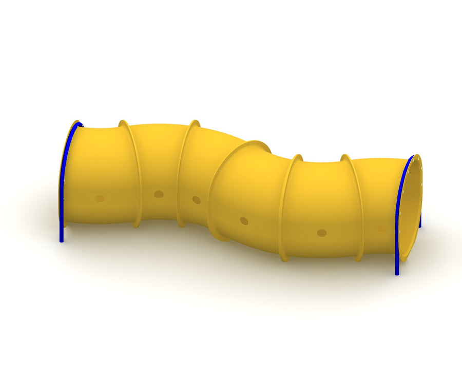 S-Curve Playground Crawl Tube, Direct Bury